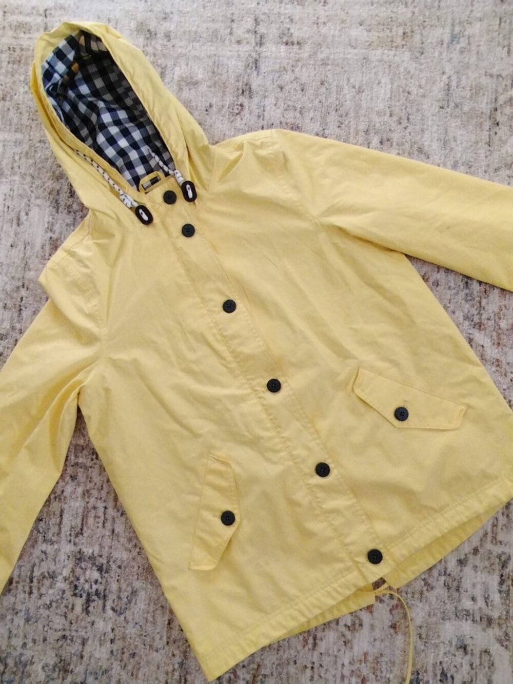 WindRiver Yellow Rain Jacket - Size Medium